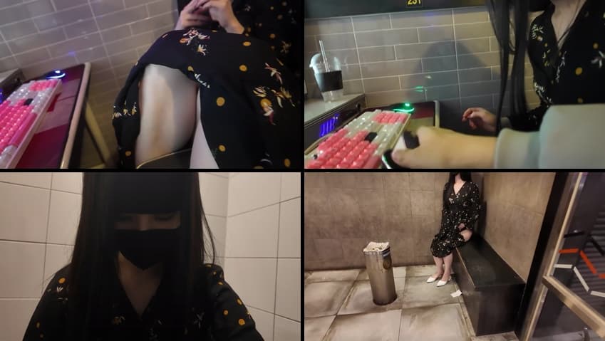 KA25121322_꿀지_에로배우_지수_PC방_사까시_올노출화장실_자위_sexkbj