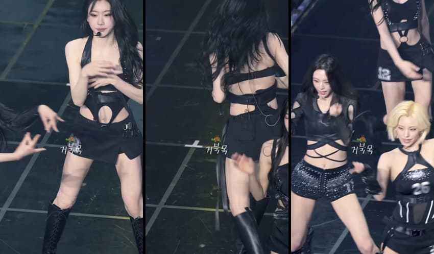 KA26022020_잇지_채령_2월13일_콘서트_중_끈풀려_브라_노출_직캠_모음-4_sexkbj